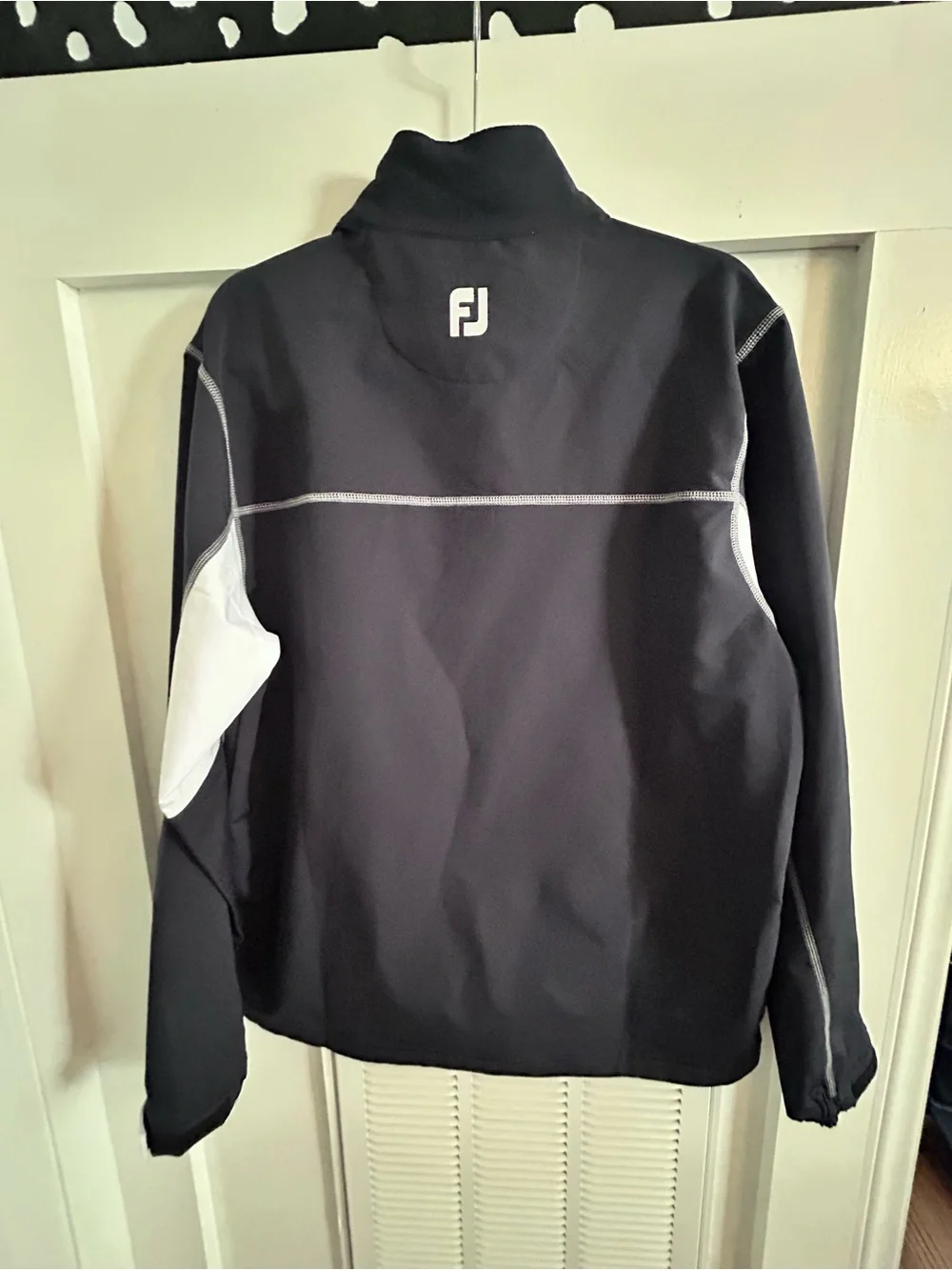 FootJoy FJ Royal Turks & Caicos Golf Club Pullover Jacket Men’s M Navy